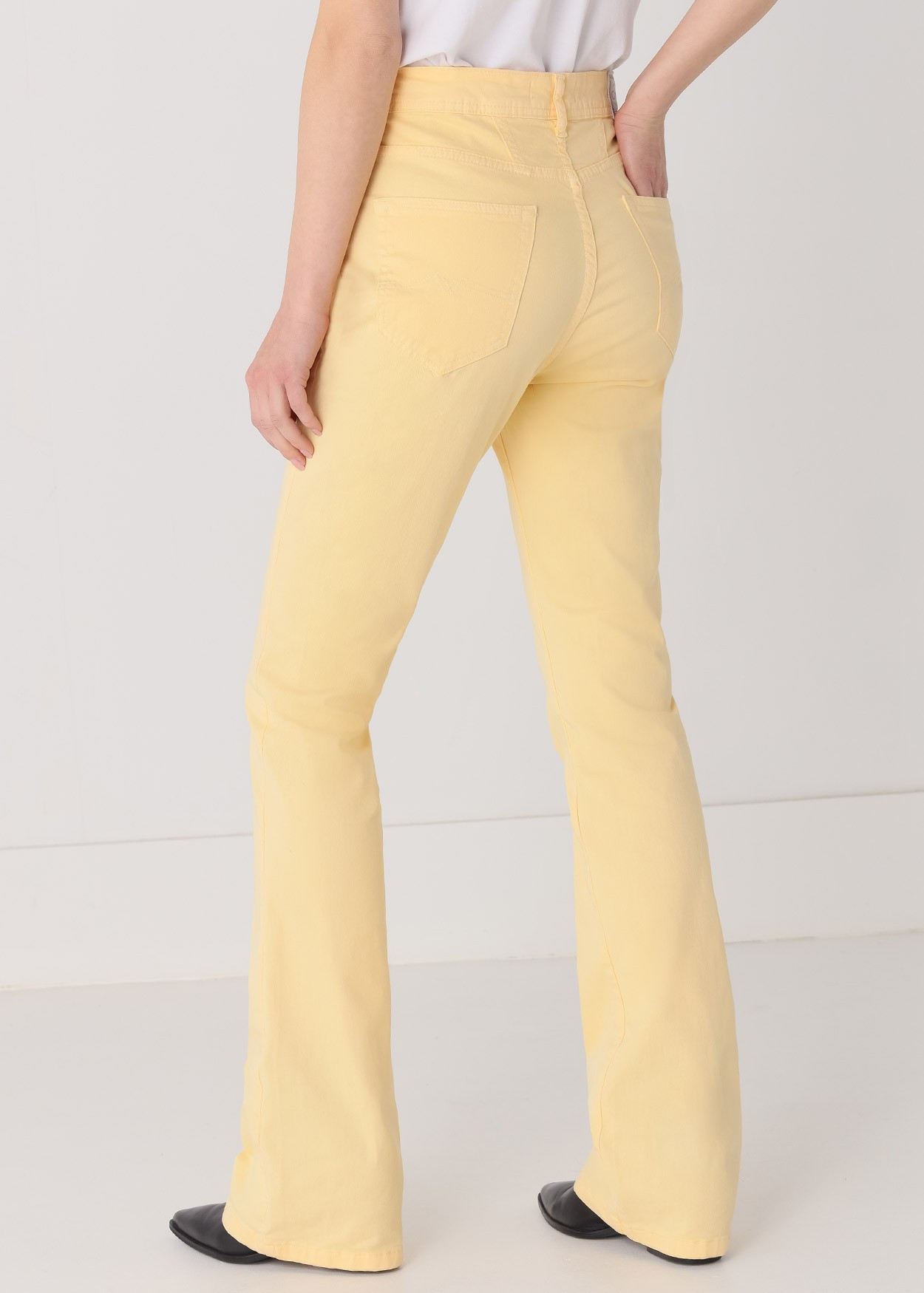 Pantalon de couleur Gracia-Pigm | Taille haute - Boot Cut | Taille en pouces Cimarron