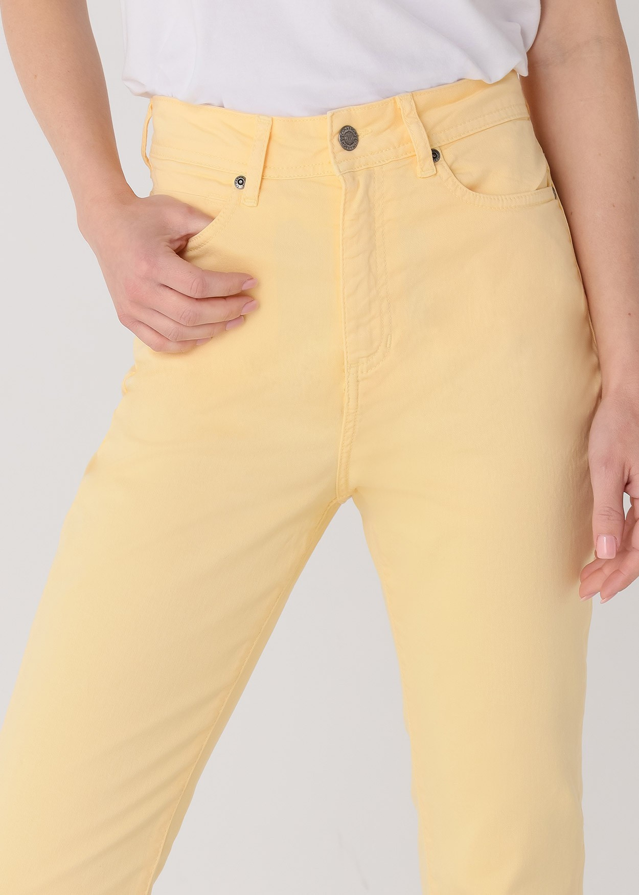 Pantalon de couleur Gracia-Pigm | Taille haute - Boot Cut | Taille en pouces Cimarron