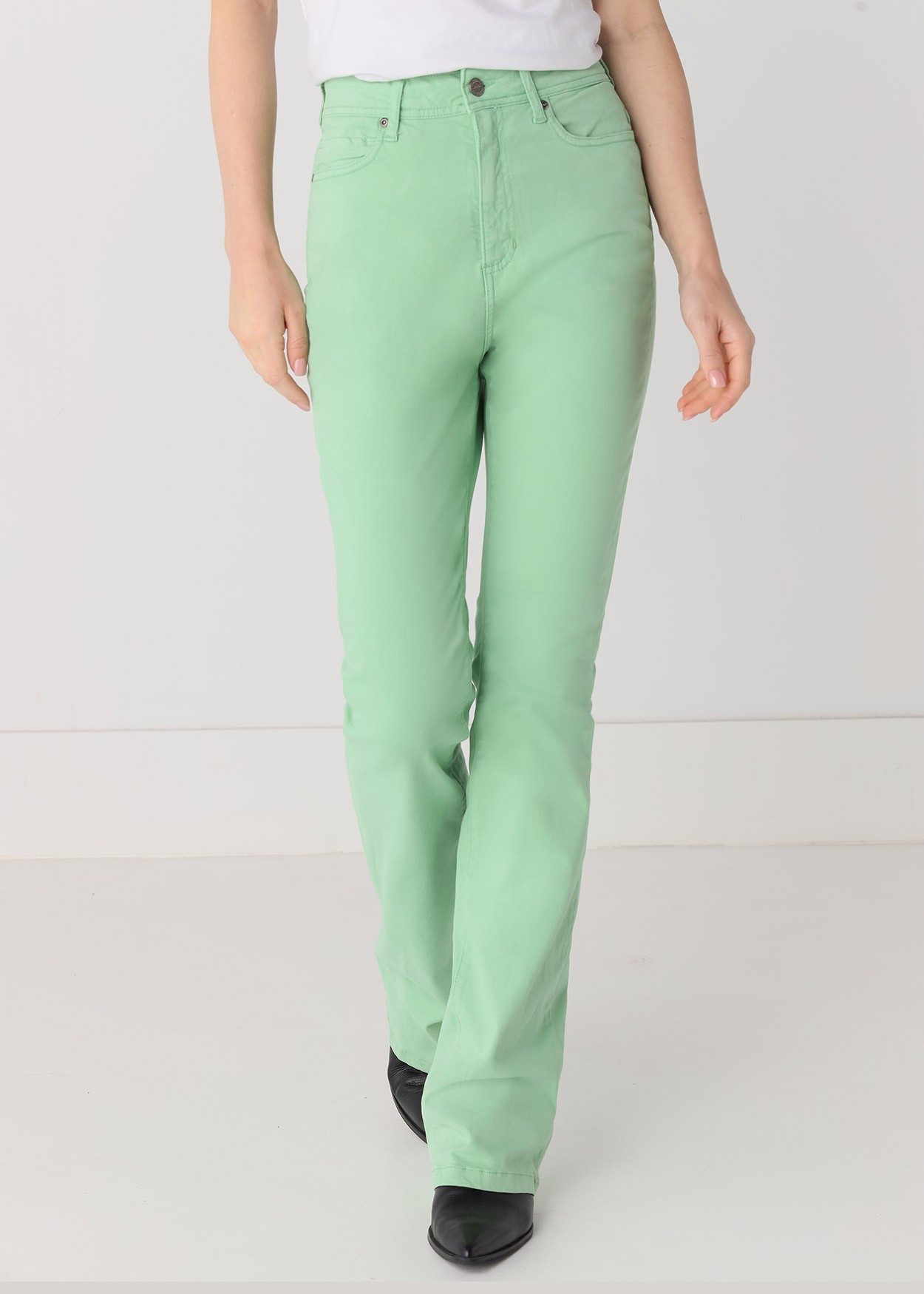 Pantalon de couleur Gracia-Nectar | Taille haute - Boot Cut | Taille en pouces Cimarron