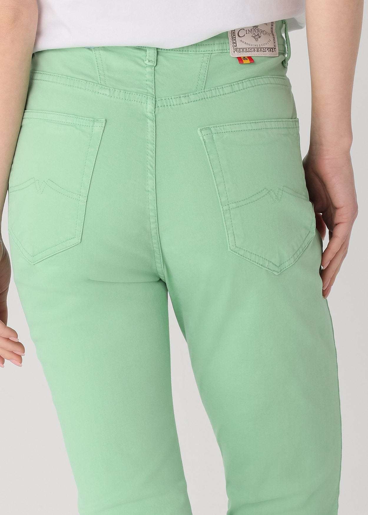 Pantalon de couleur Gracia-Nectar | Taille haute - Boot Cut | Taille en pouces Cimarron