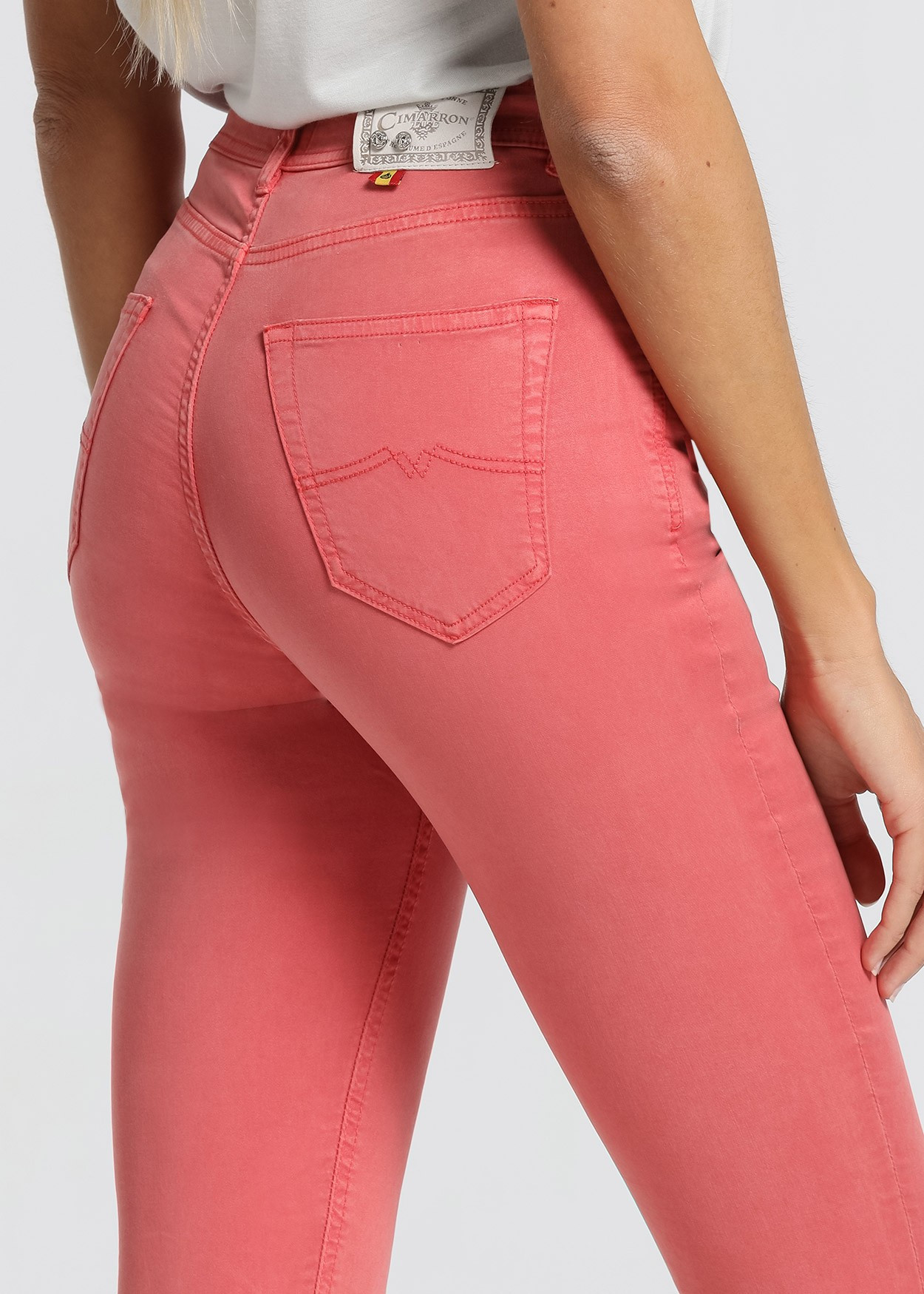 Pantalon Couleur Nouflore-Quin | Taille naturelle - Slim | Taille en pouces Cimarron