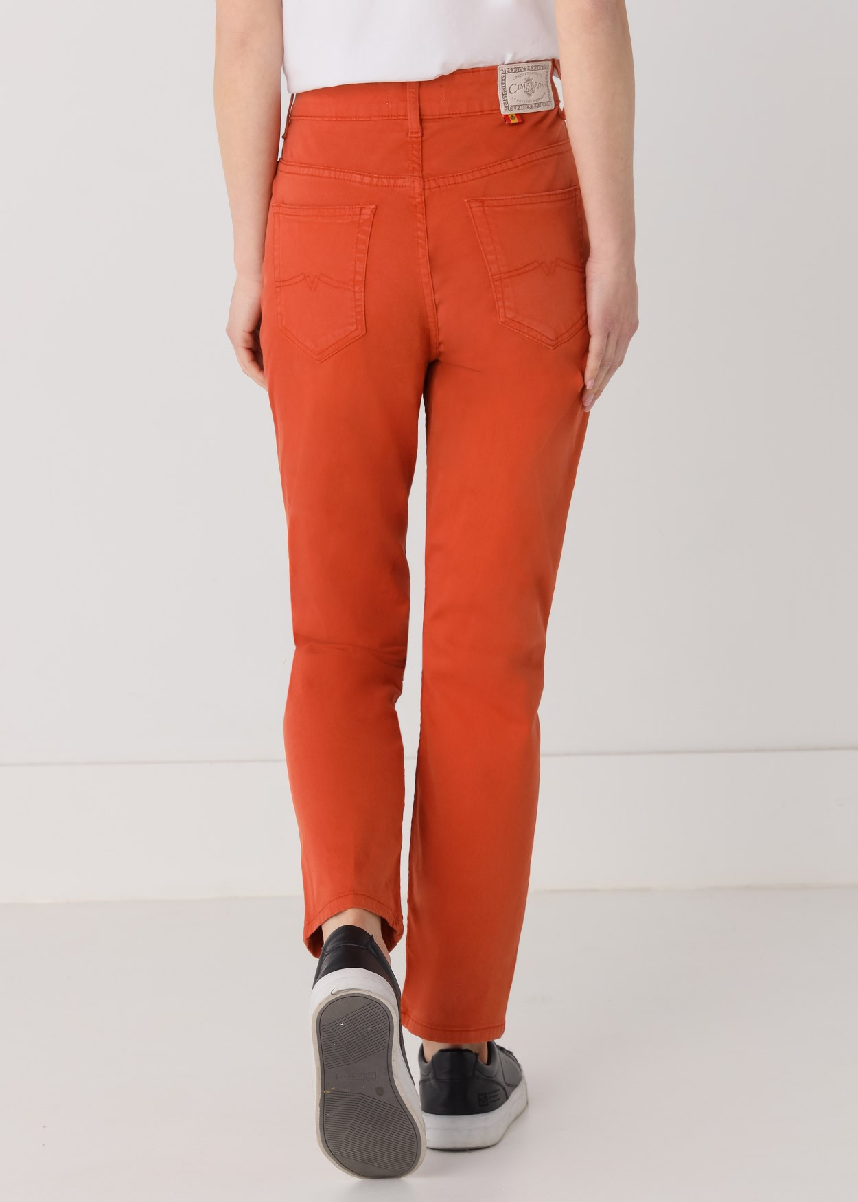 Couleur Carole-Pantalon Satin | Taille naturelle - Coupe Mom | Taille en pouces Cimarron