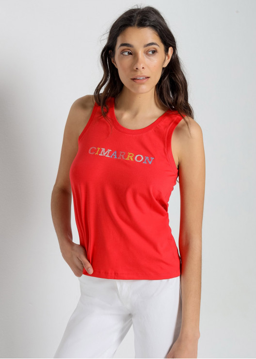 T-shirt sans manches Lina-Yani