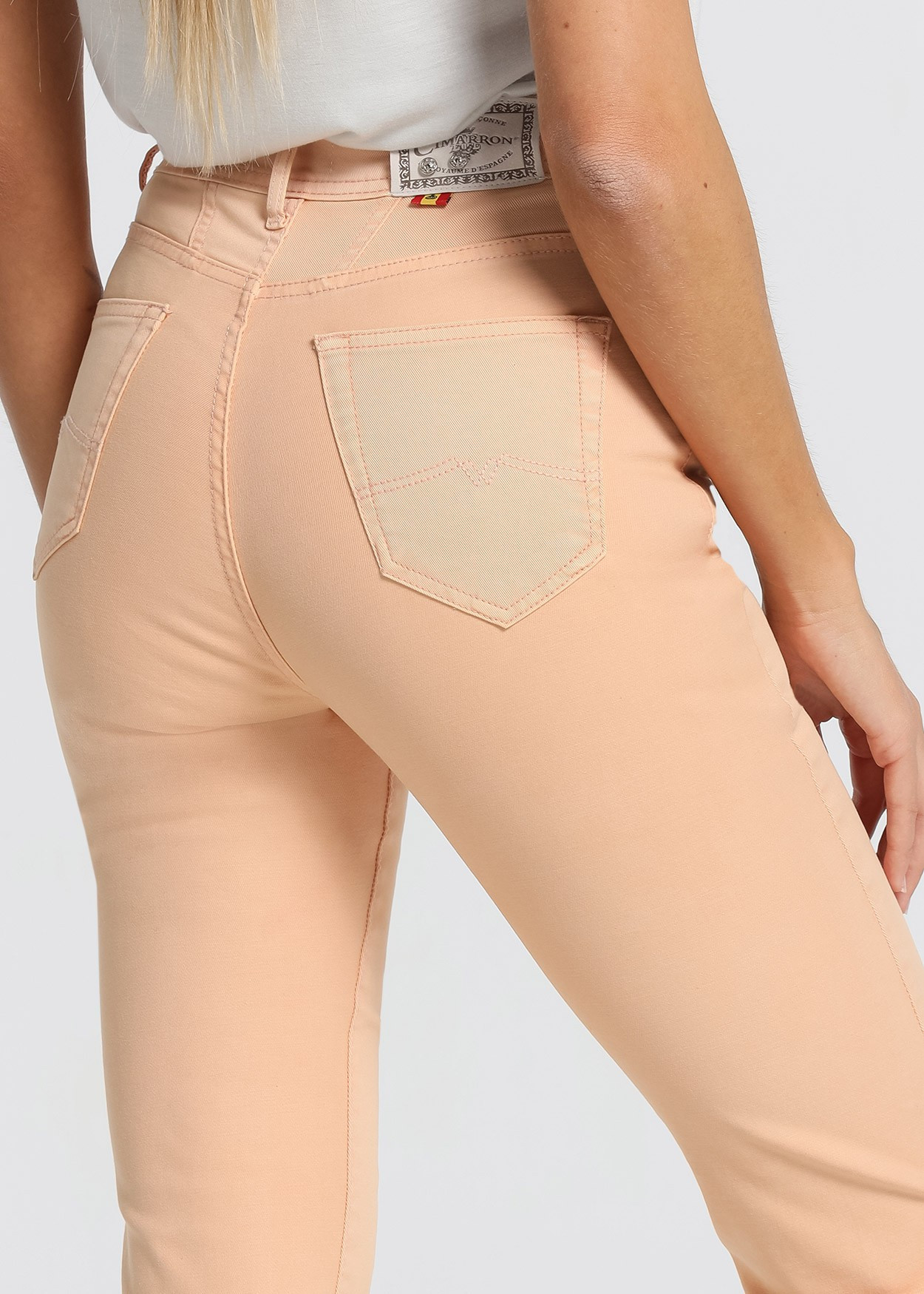 Pantalon de couleur Gracia-Pigm Cimarron