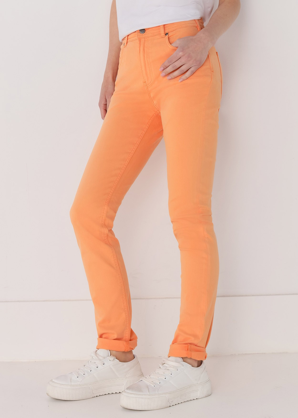 Pantalon Couleur Nouflore-Quin | Taille naturelle - Slim | Taille en pouces Cimarron