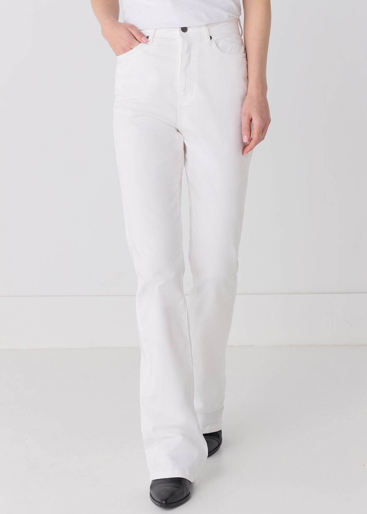 Pantalon de couleur Gracia-Pigm | Taille haute - Boot Cut | Taille en pouces Cimarron