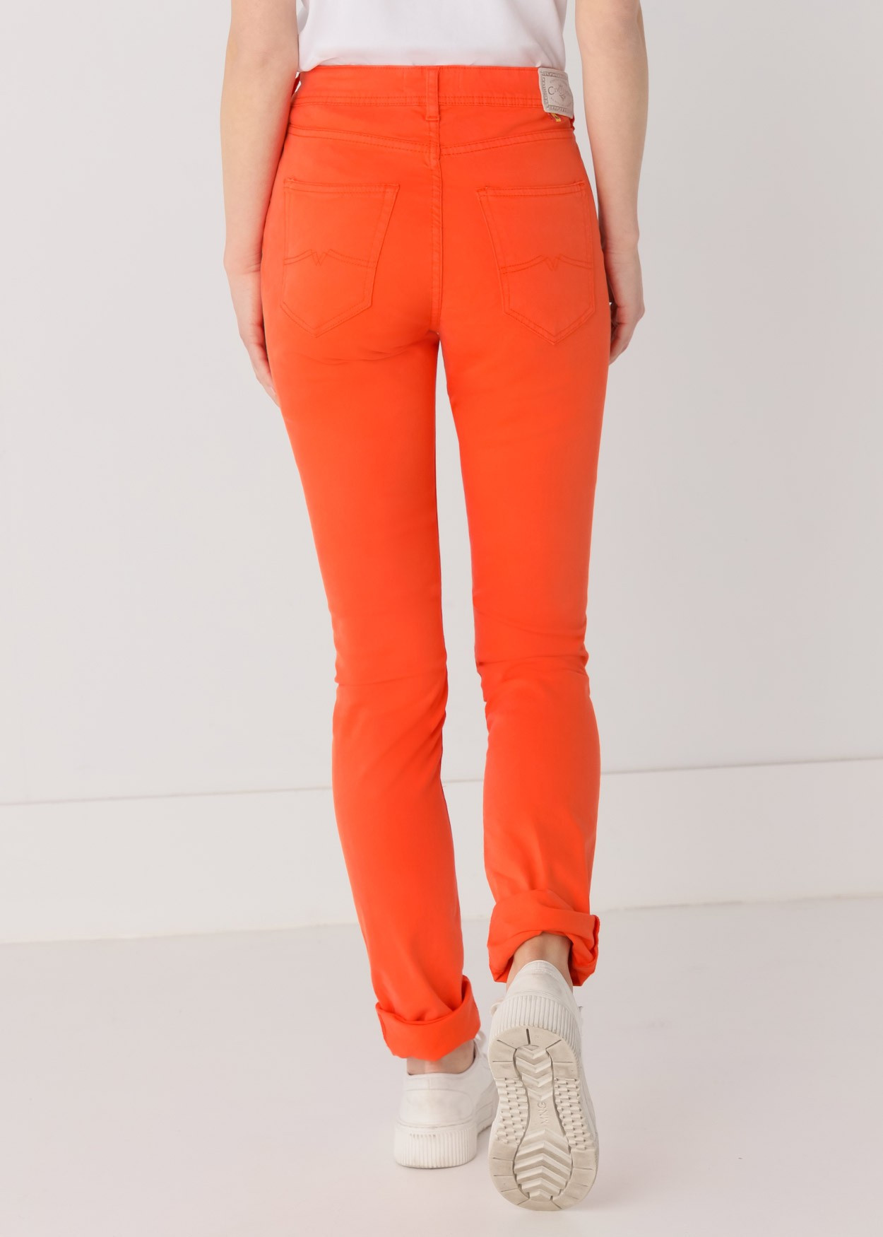 Couleur Nouflore-Satin Pêche Pantalon Cimarron