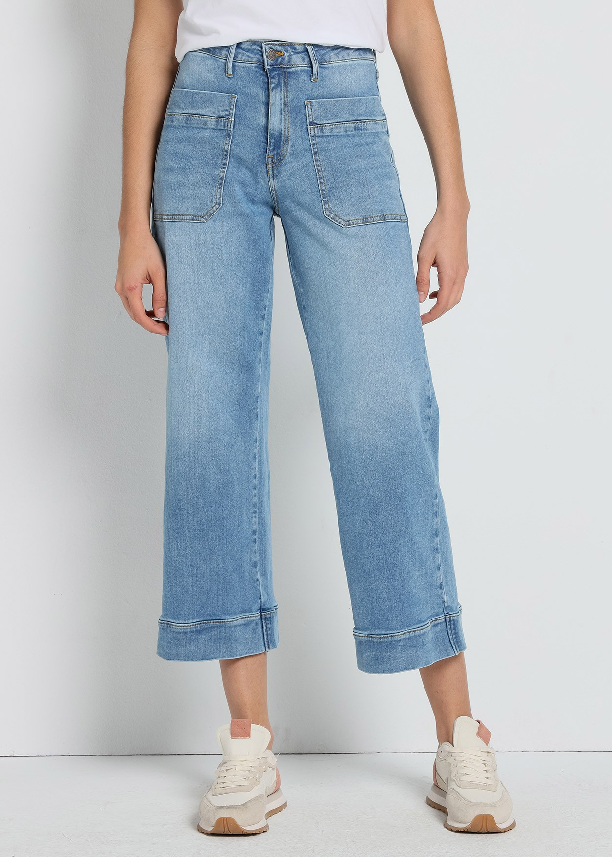 Jeans Martina-Ariane | Taille naturelle - Coupe large-court | Taille en pouces Cimarron