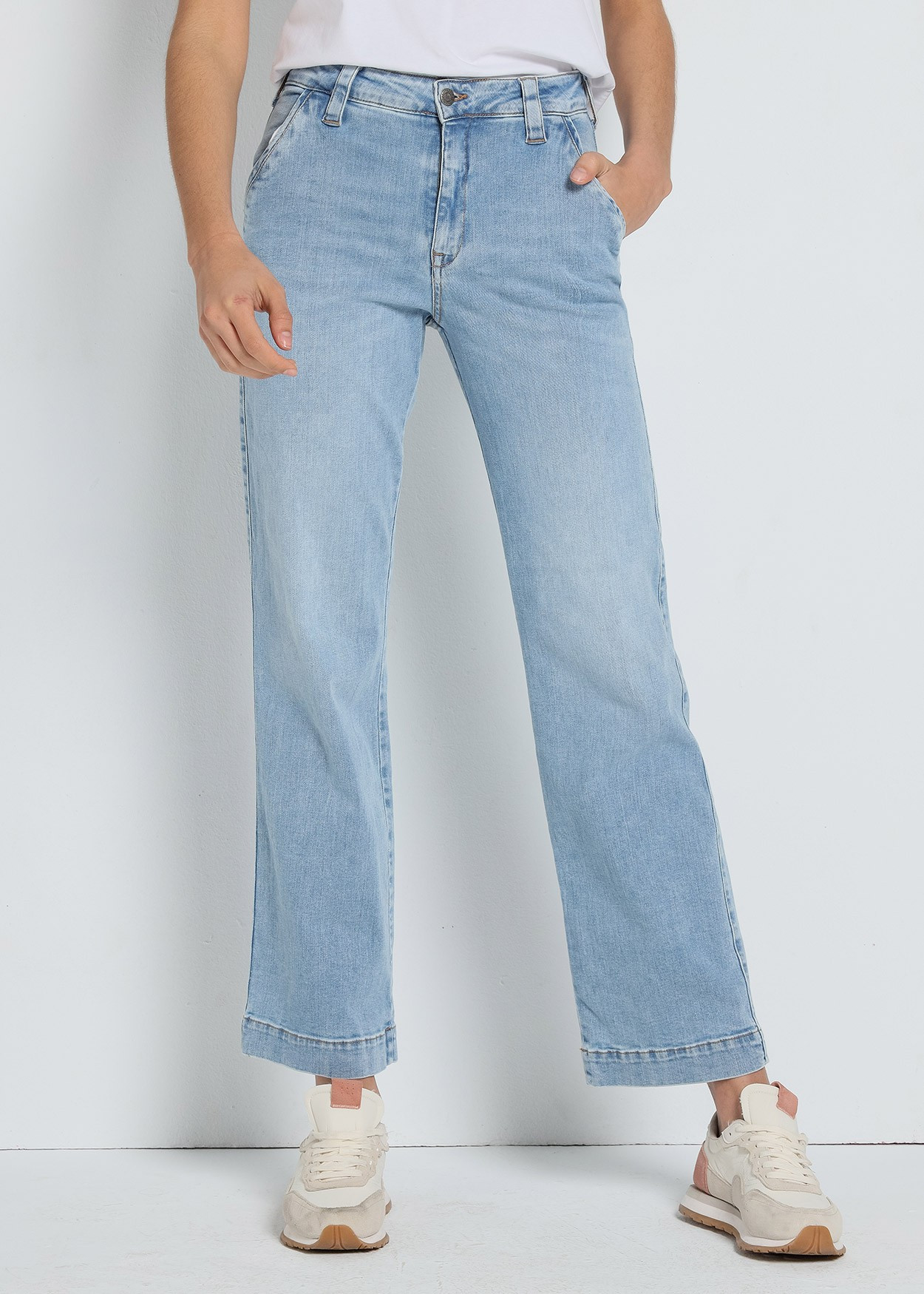 Chino Jambe Large Droite | Olivia-Ariane Cimarron