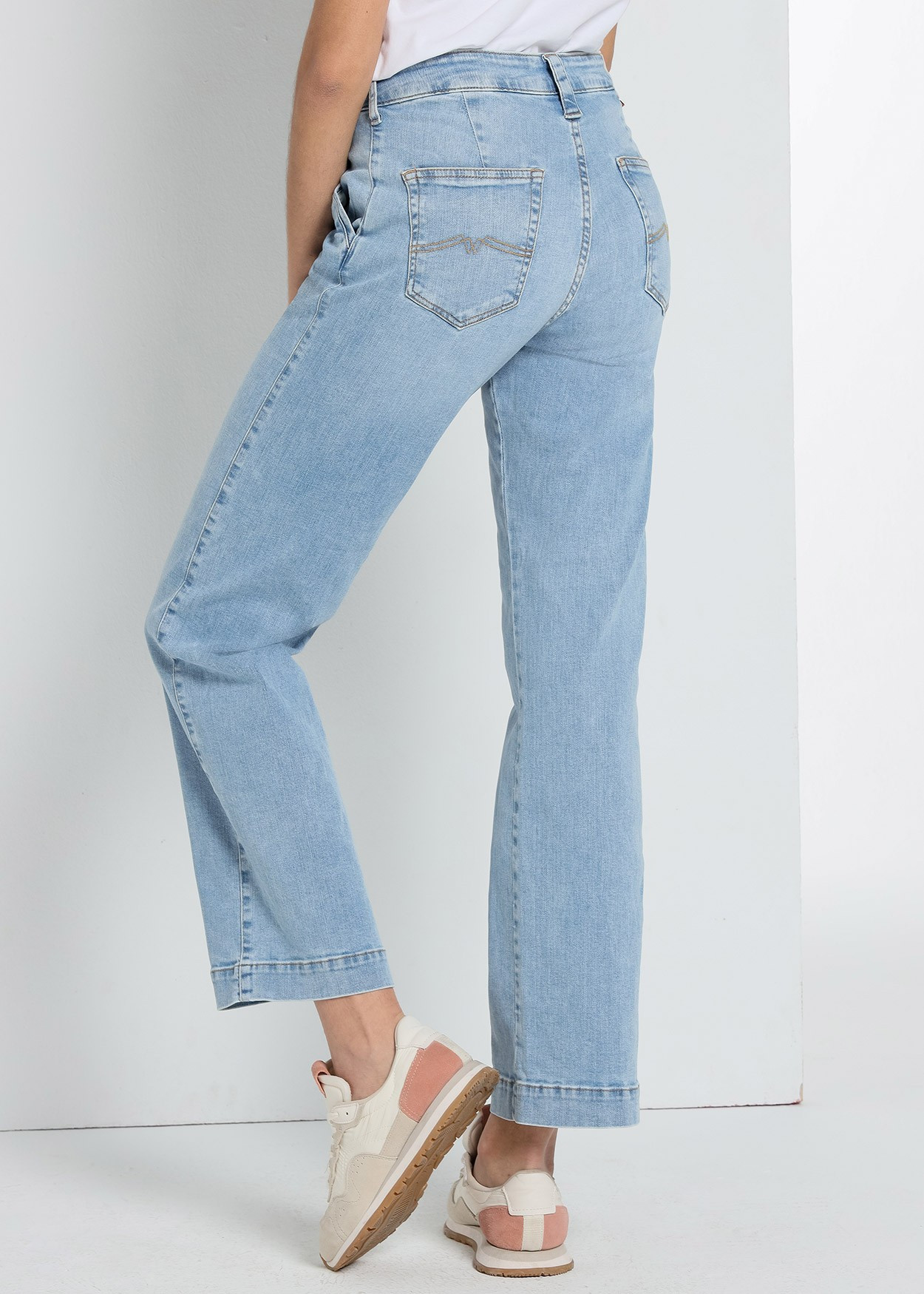 Chino Jambe Large Droite | Olivia-Ariane Cimarron