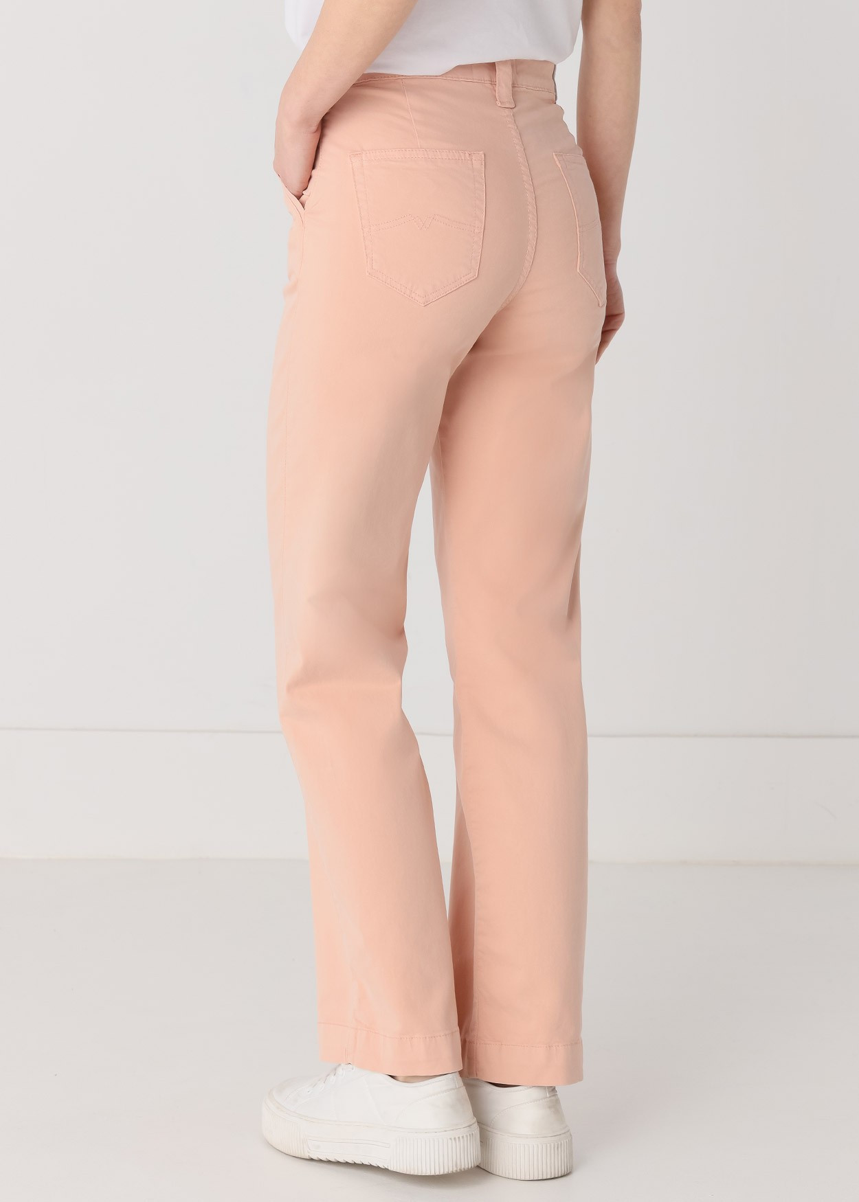 Chino Olivia Nectar | Taille haute - Coupe large droite | Taille en pouces Cimarron