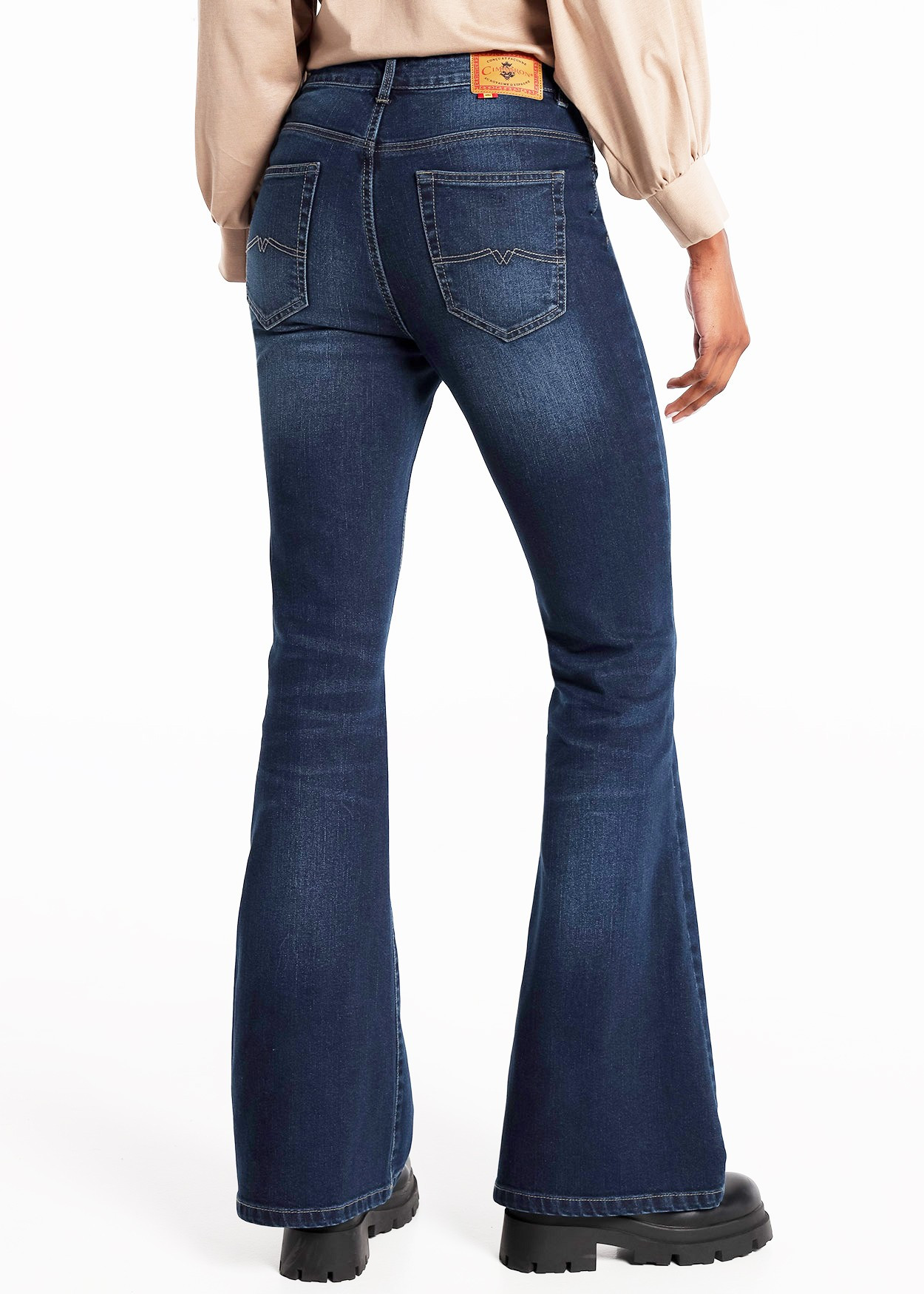 Pantalon Carla-Denim | Taille en pouces Cimarron