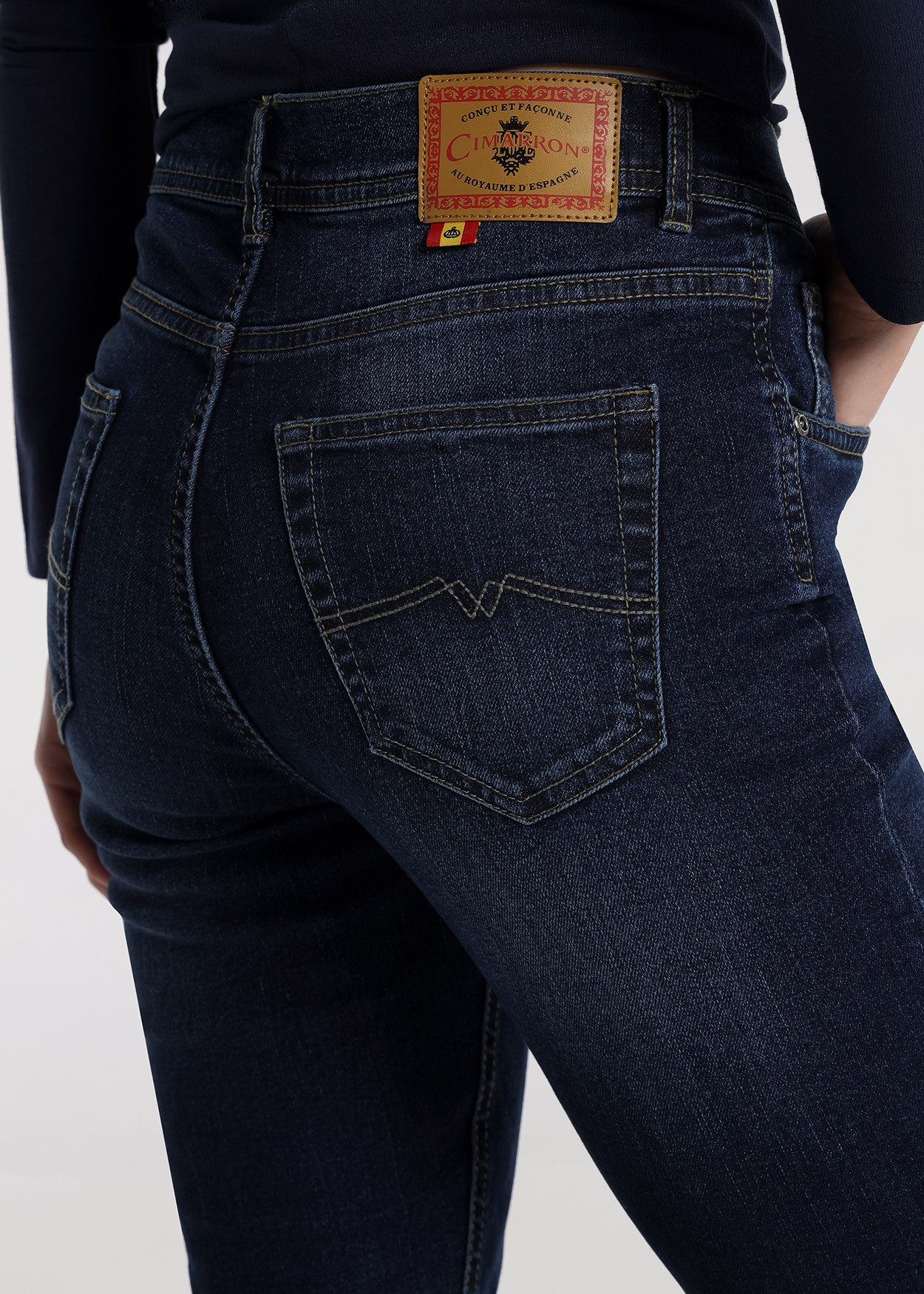 Denim - Elastic Blue | Taille en pouces Cimarron