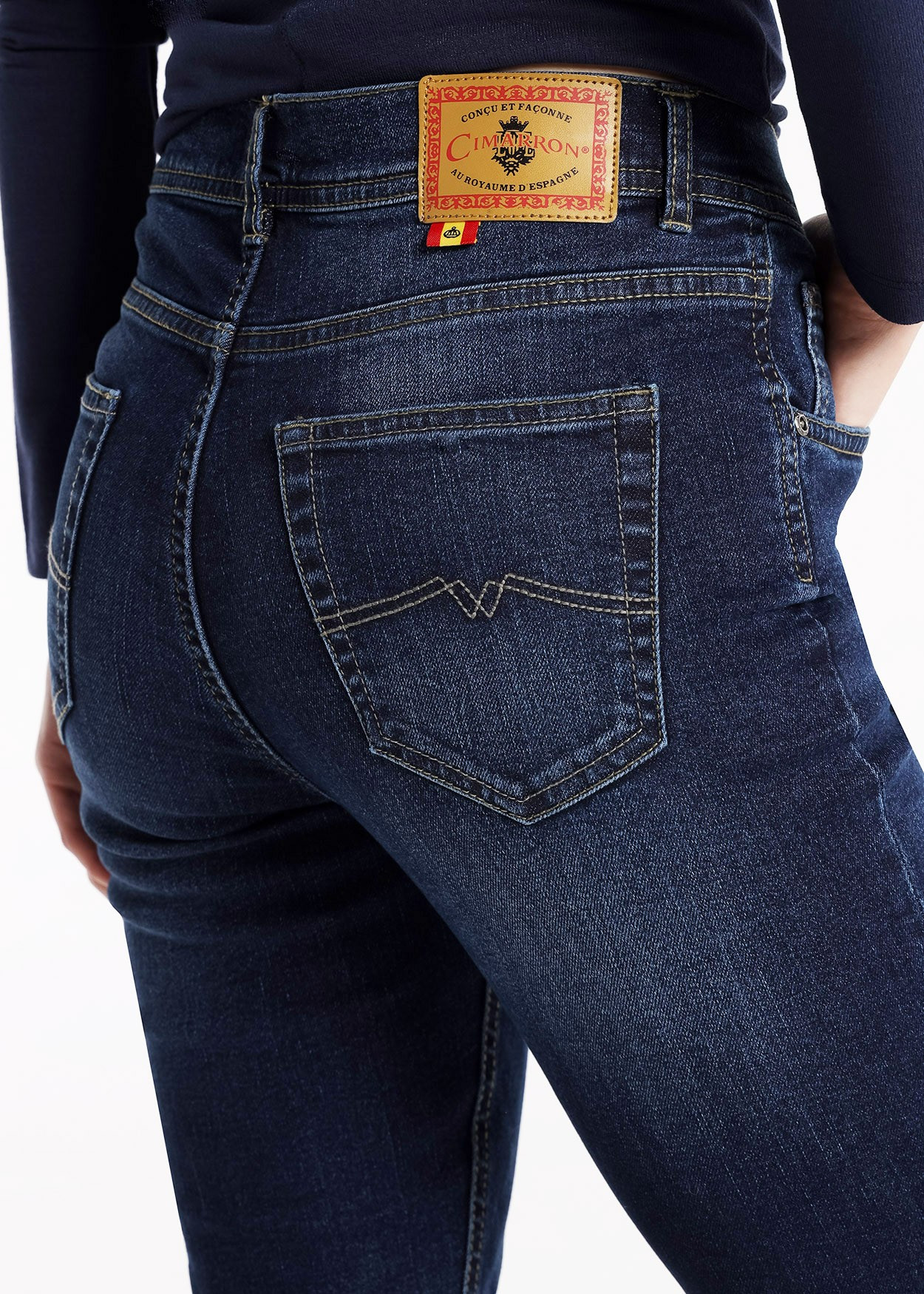 Denim - Elastic Blue | Taille en pouces Cimarron