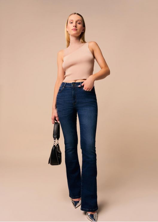 GRACIA HUGO - JeansTaille Haute| Boot cut| Taille en pouces