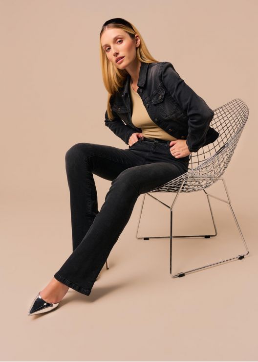 GRACIA HUGO - Jeans Taille Haute Boot cut | Taille en pouces